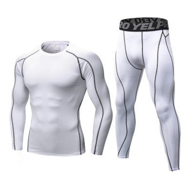Men's Fitness Compression Training Suit