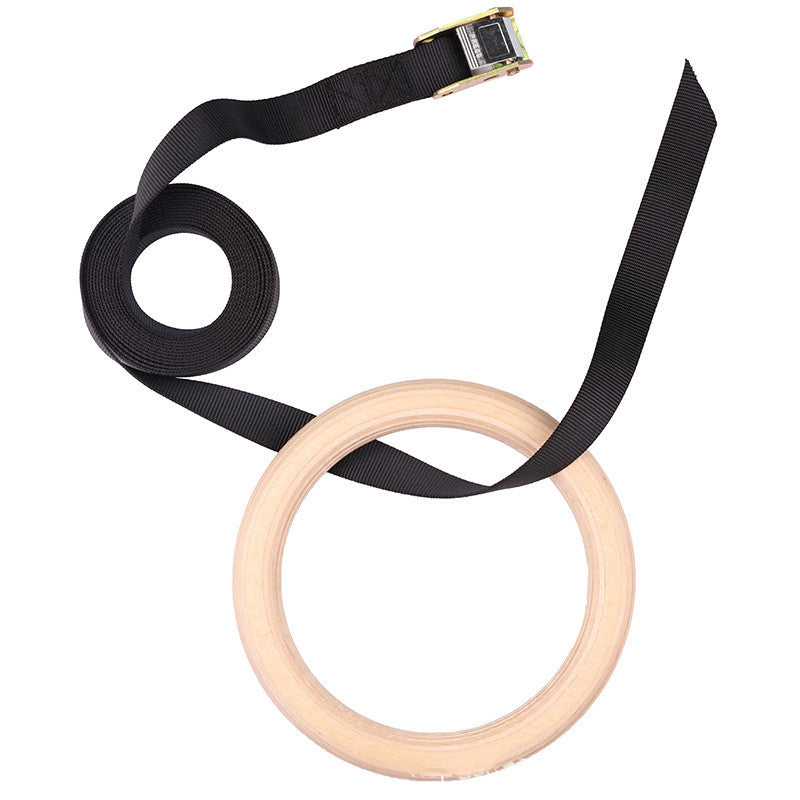 Wooden Gymnastic Rings Set