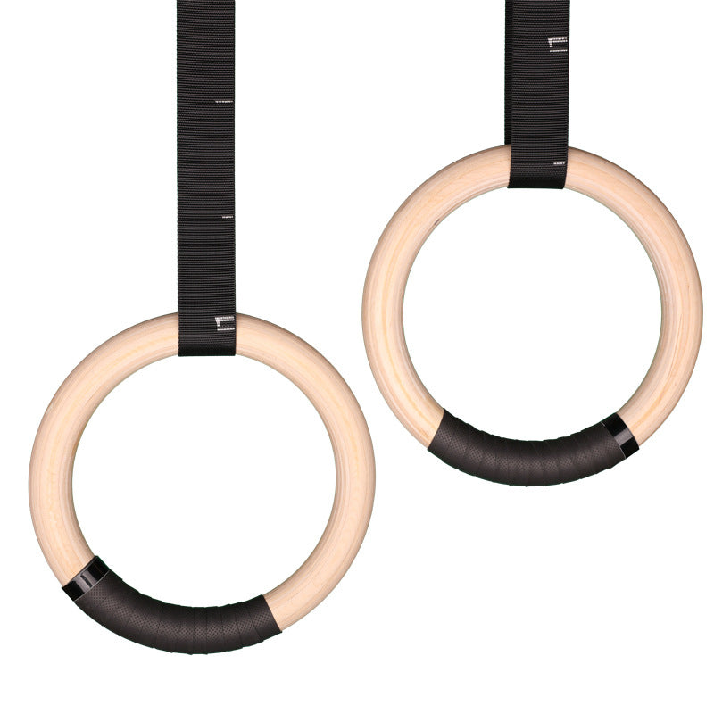 Wooden Gymnastic Rings Set
