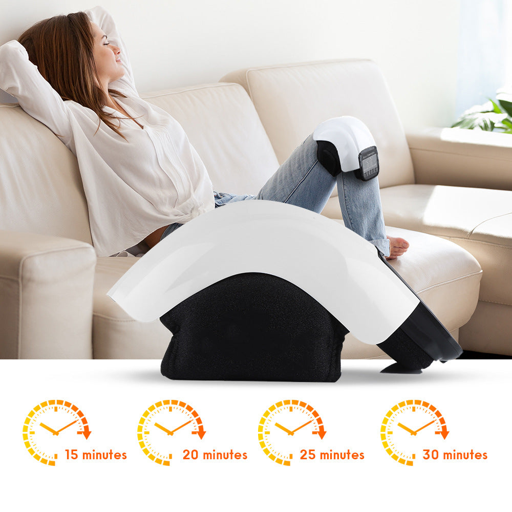 Infrared Electric Knee Massager – Adjustable Heating & Timer with Rechargeable Battery