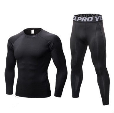 Men's Fitness Compression Training Suit