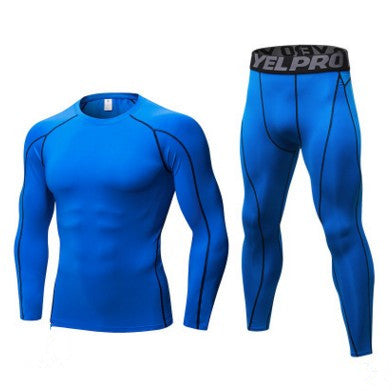 Men's Fitness Compression Training Suit