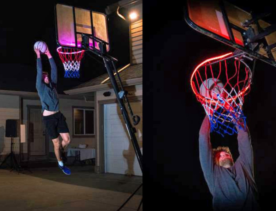 Color Changing Basketball Frame Light