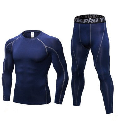 Men's Fitness Compression Training Suit