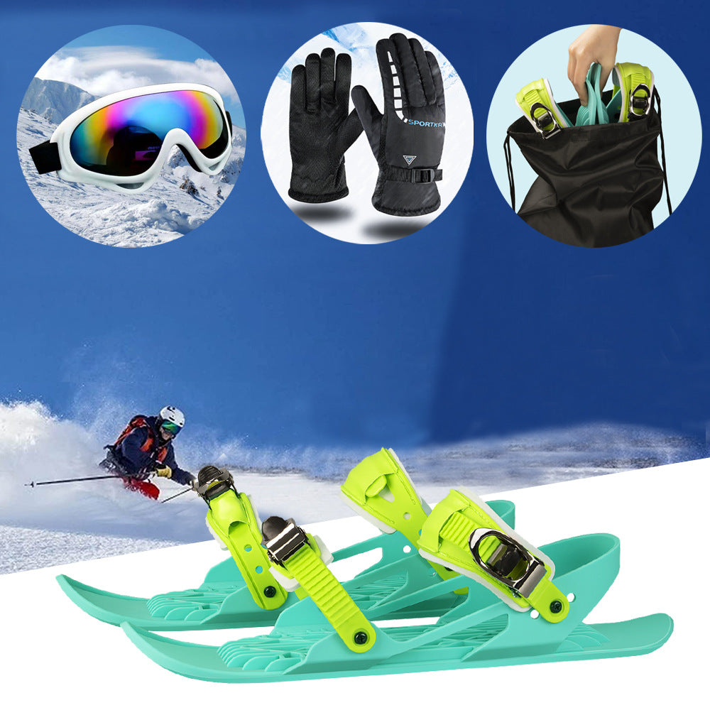 Mini Ski Skates