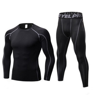 Men's Fitness Compression Training Suit