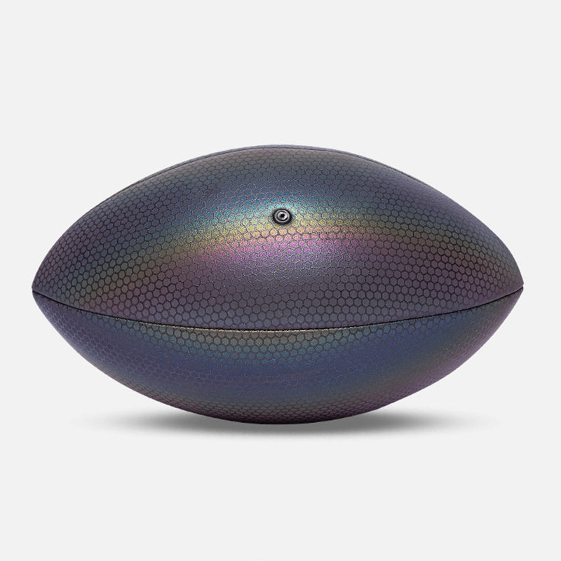 Luminous Fluorescent Reflective Football – Durable PU Low-Light Game Ball