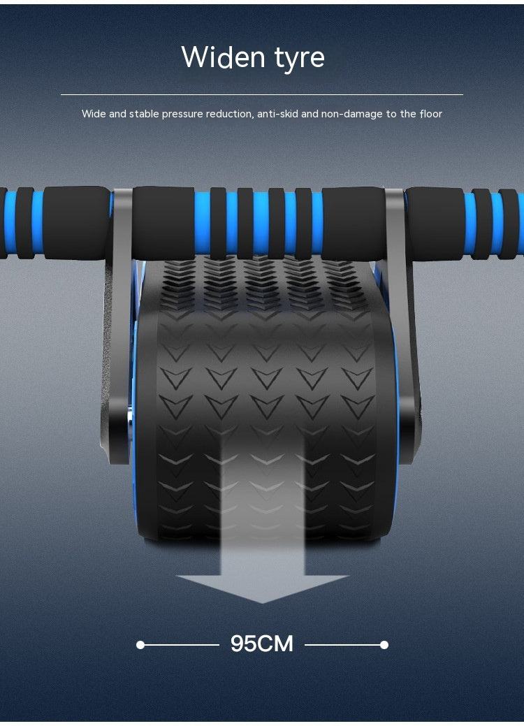Double Wheel Abdominal Exerciser