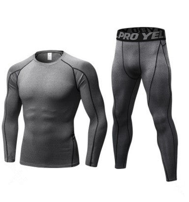 Men's Fitness Compression Training Suit