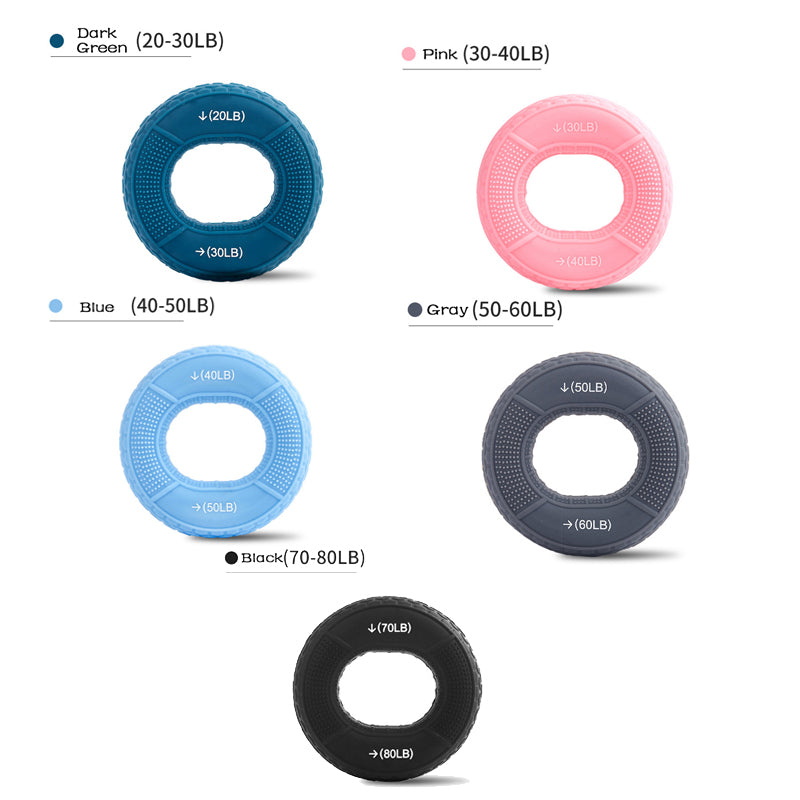 Silicone Hand Grip Exerciser – Adjustable Resistance for Strength