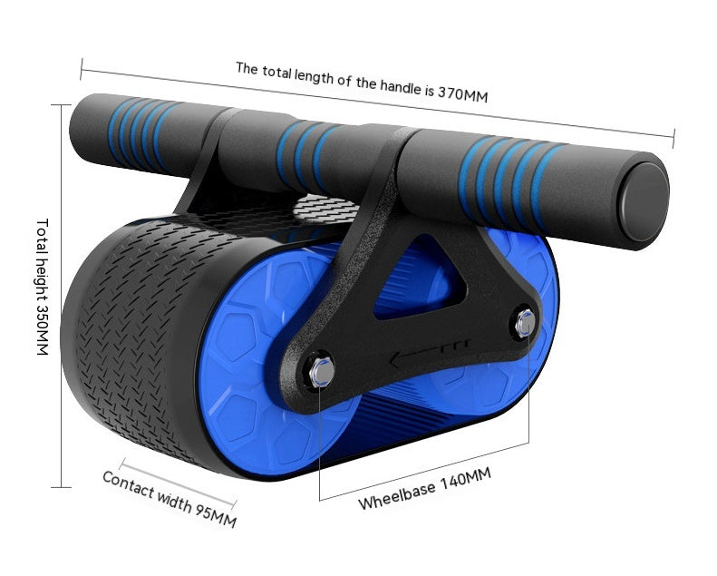 Double Wheel Abdominal Exerciser
