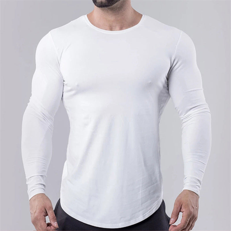 Men's Long Sleeve Tight T-Shirt