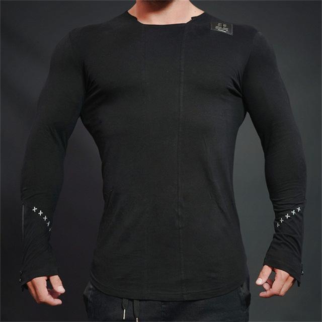 Men's Bodybuilding Long Sleeve T-Shirt