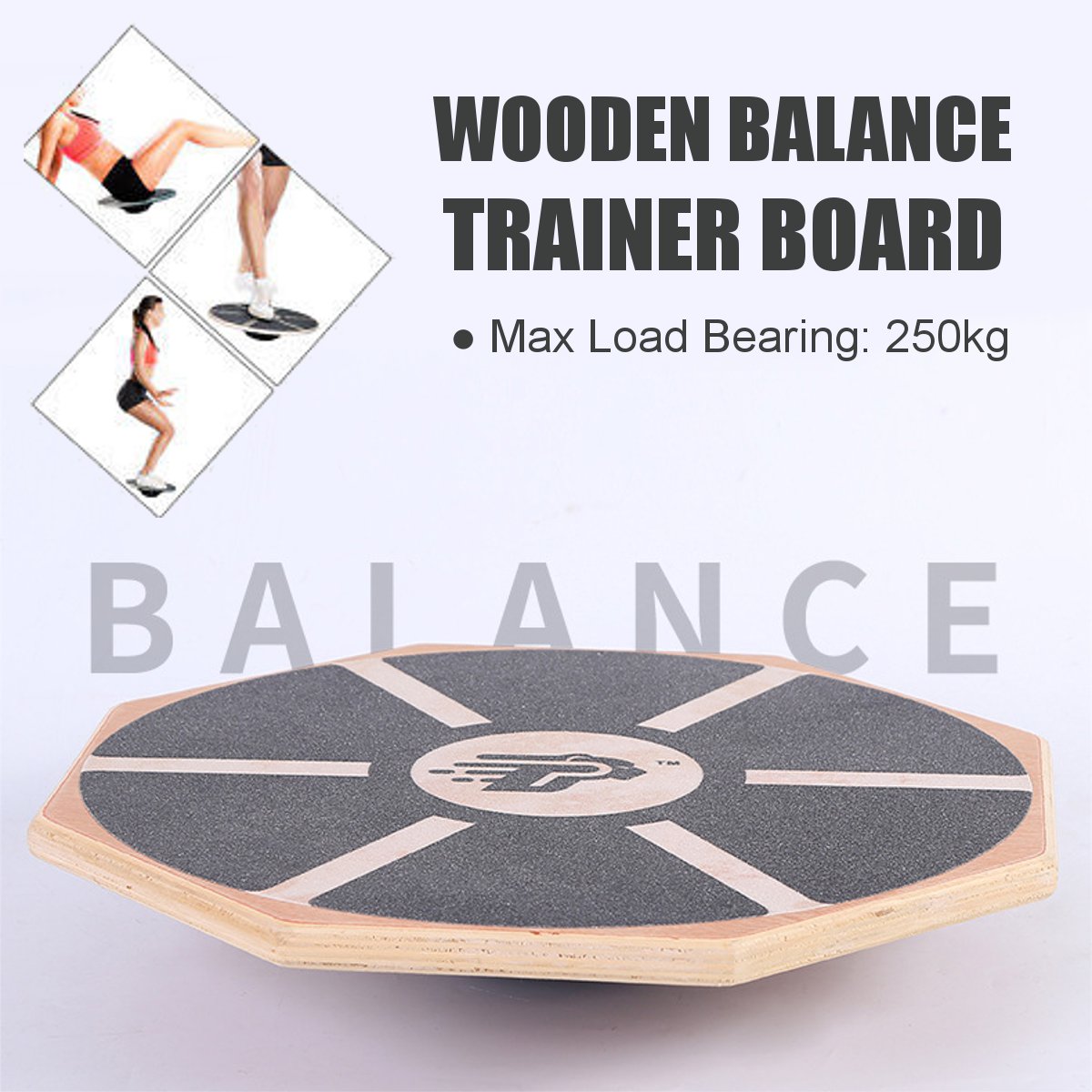 Wooden Octagonal Balance Trainer Board