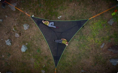 Multi-Person Three Point Design Hammock