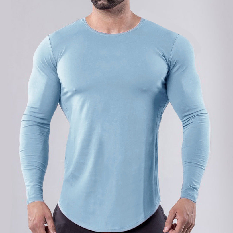 Men's Long Sleeve Tight T-Shirt