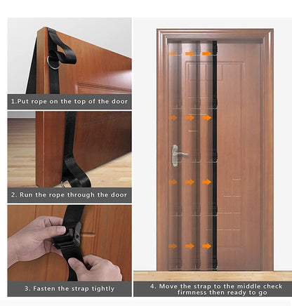 Portable Door Strap for Home Fitness