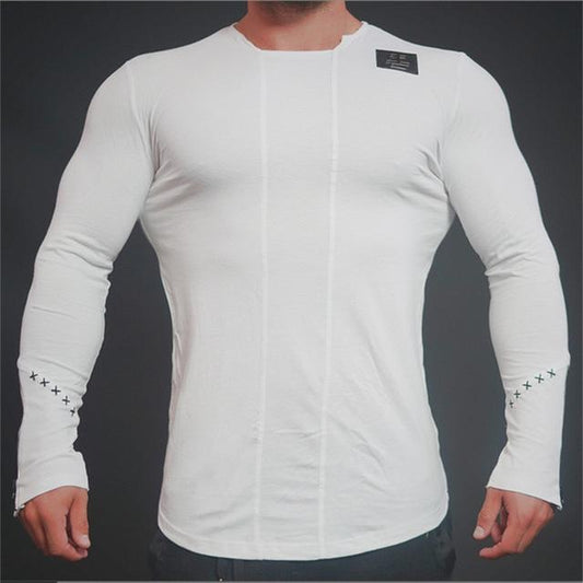 Men's Bodybuilding Long Sleeve T-Shirt