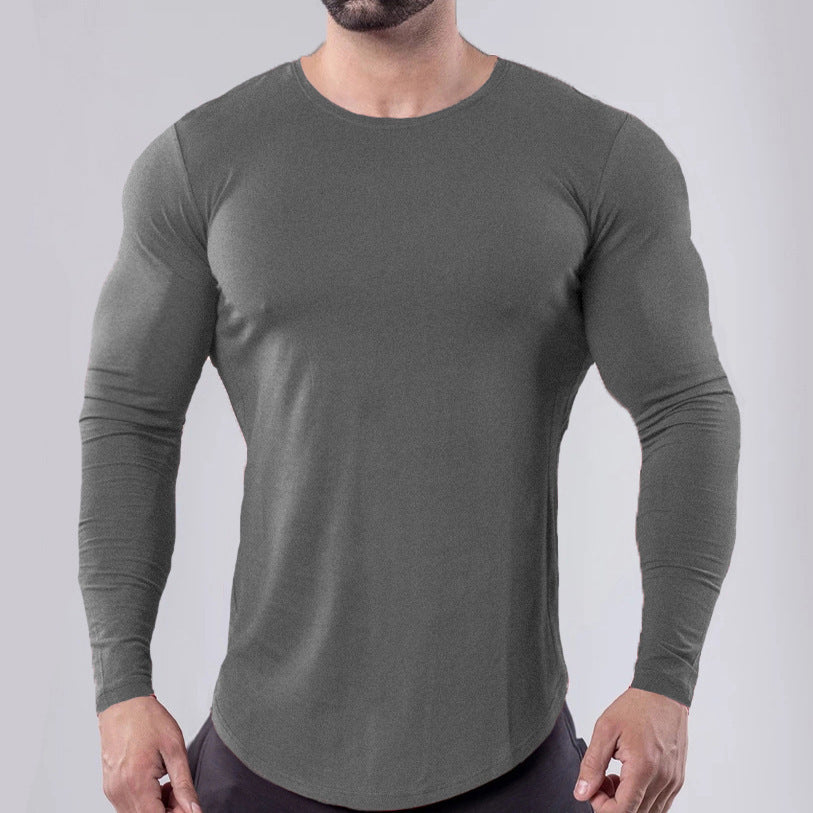 Men's Long Sleeve Tight T-Shirt