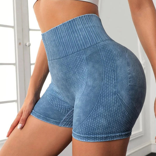 High-Waisted Yoga Shorts