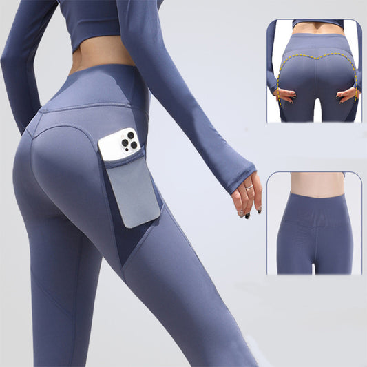 Gym Seamless Leggings With Pockets
