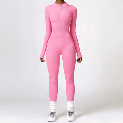 Winter Tight Long Sleeve Jumpsuit