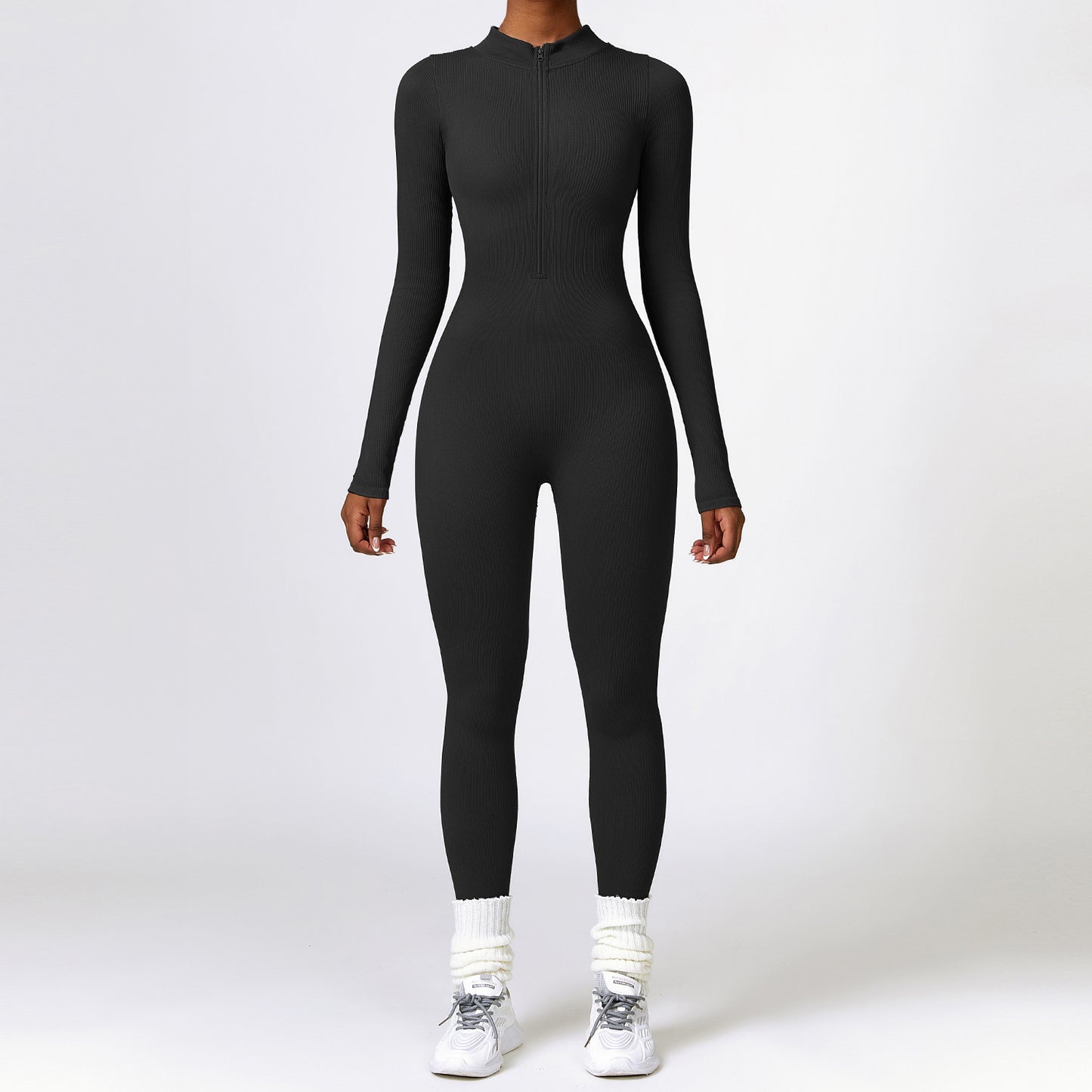 Winter Tight Long Sleeve Jumpsuit