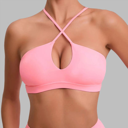 Cross Back Sports Bra