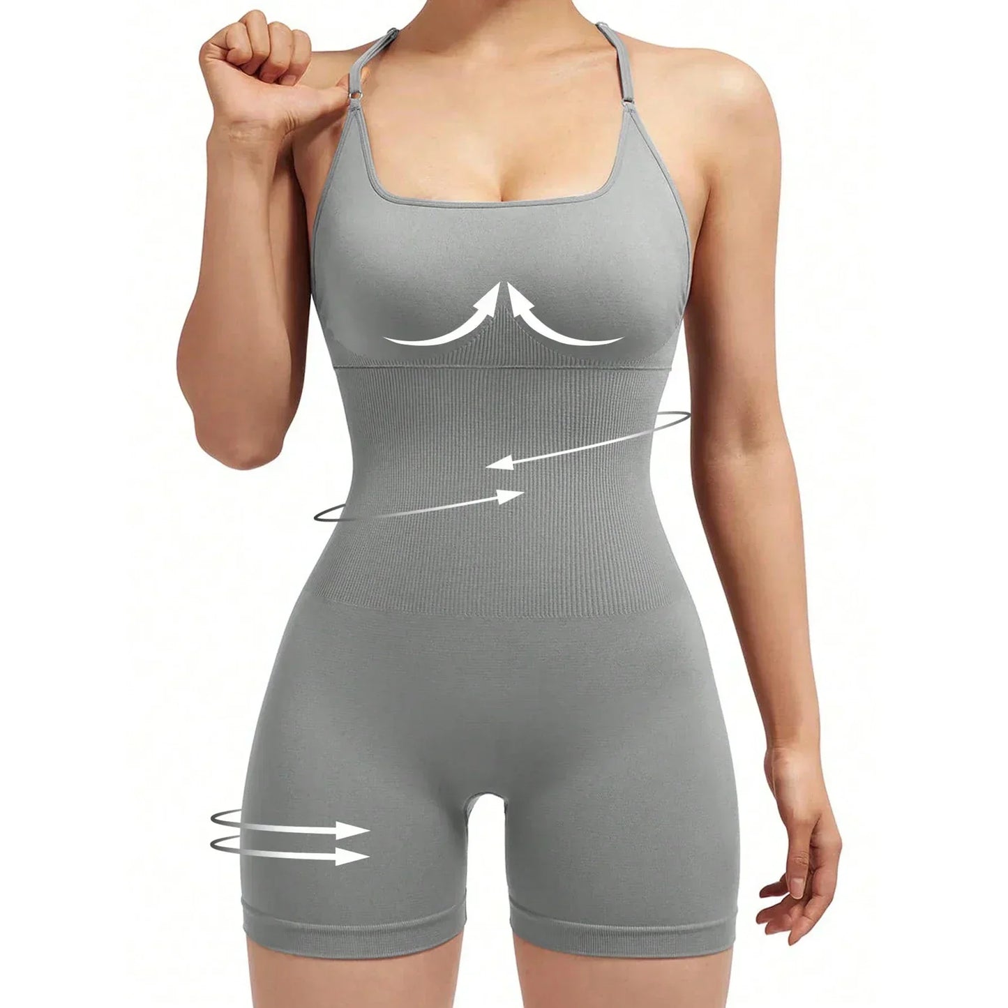 Criss Cross Sports Romper