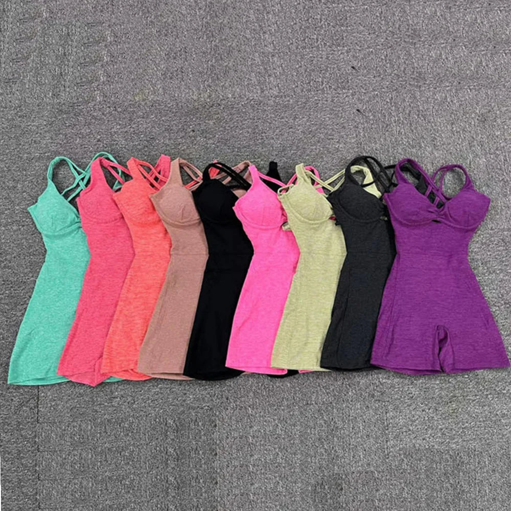 Yoga Rompers Set