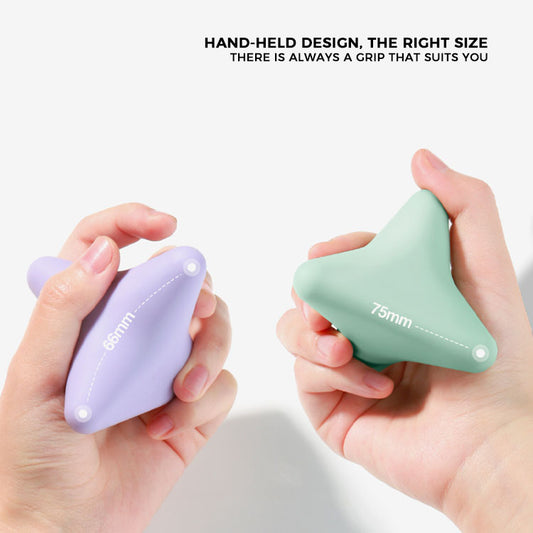 Silicone Triangular Massager – Multi-Angle Muscle Relaxation & Recovery Tool