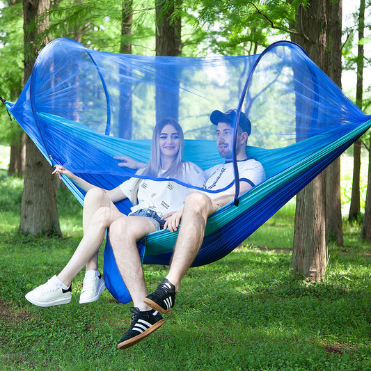 Fully Automatic Hammock with Mosquito Net